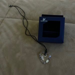 Swarovski crystal heart necklace